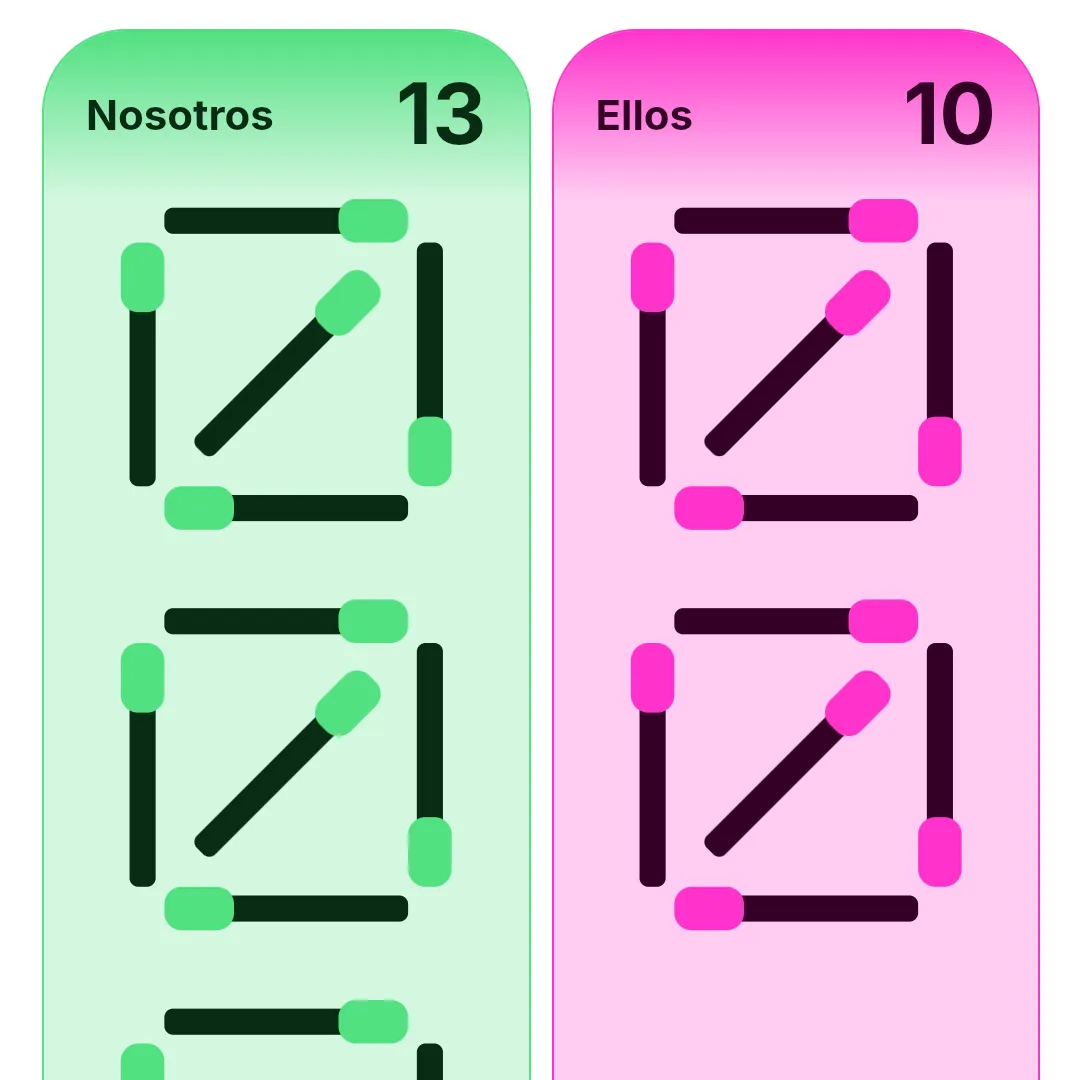 Captura de pantalla de un contador de puntos para el truco.